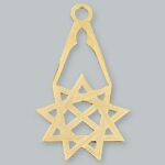 Royal Order of Scotland Gold Jewel for Green Sash