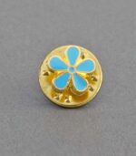 Forget Me Not Flower Enamel Pin Badge