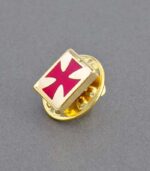 Square Knights Templar Pin - Image 2