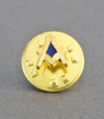 Square & Compass Micro Lapel Pin