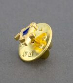 Square & Compass Micro Lapel Pin - Image 2