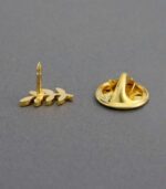 Acacia Leaf Masonic Lapel Pin - Image 2