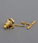 Square & Compasses Round Masonic Tie-Tack - Image 2