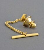 Square & Compasses G Cushion Masonic Tie-Tack - Image 2