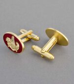 Stewards Cornucopia and Horn Cufflinks - Image 2