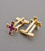 Red Cross of Constantine Cufflinks. - Image 2