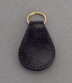 Square and Compasses Gold Domed Key Fob - Image 2