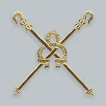 Knights Templar Crossed Croziers