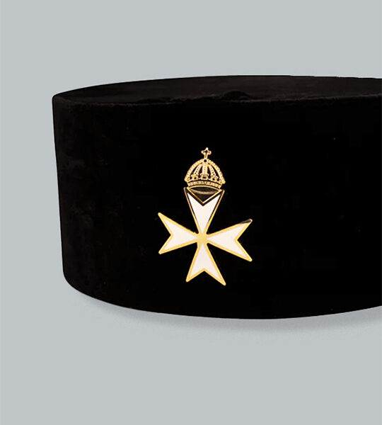 GKS_Knight Malta Priors Cap Cross